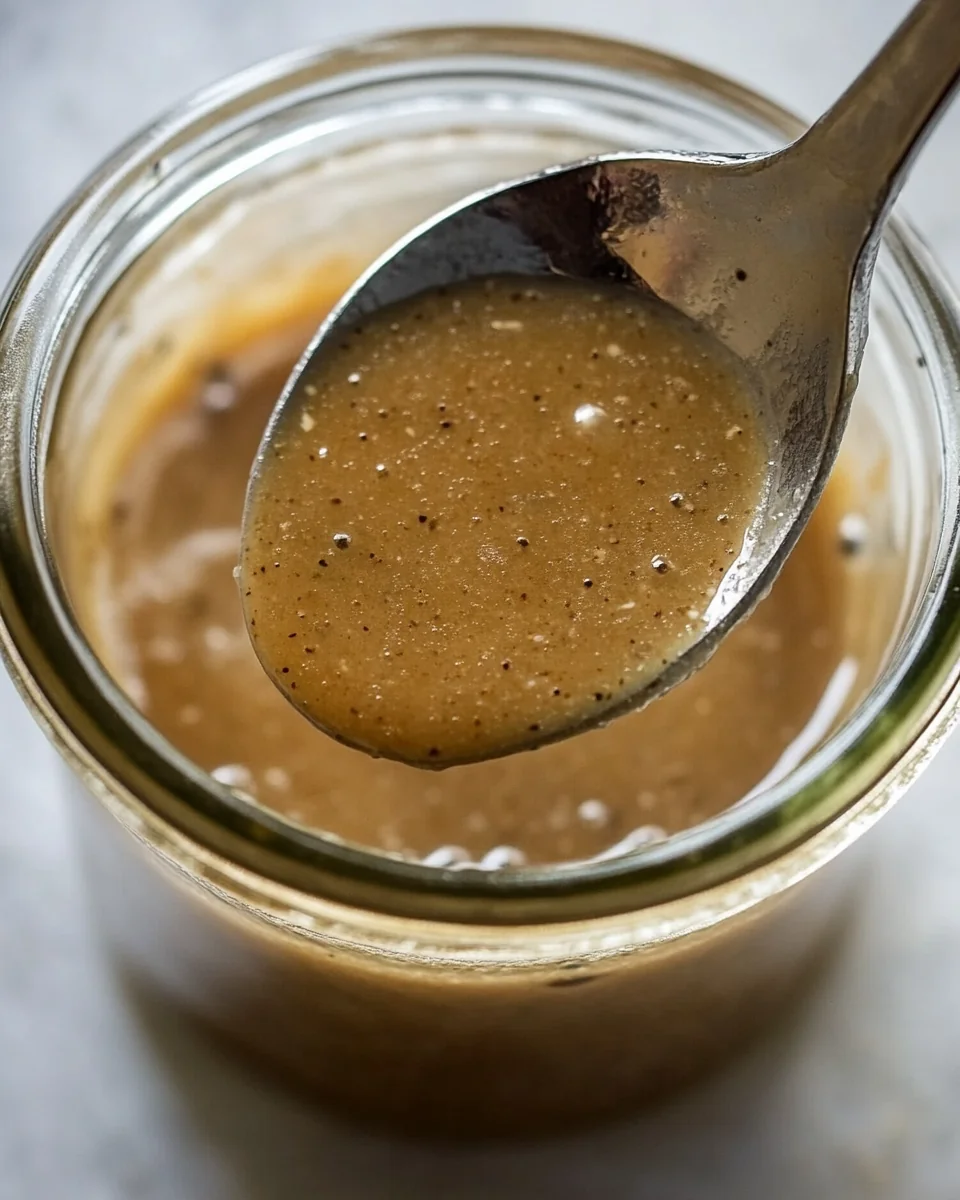 Creamy Homemade Balsamic Vinaigrette