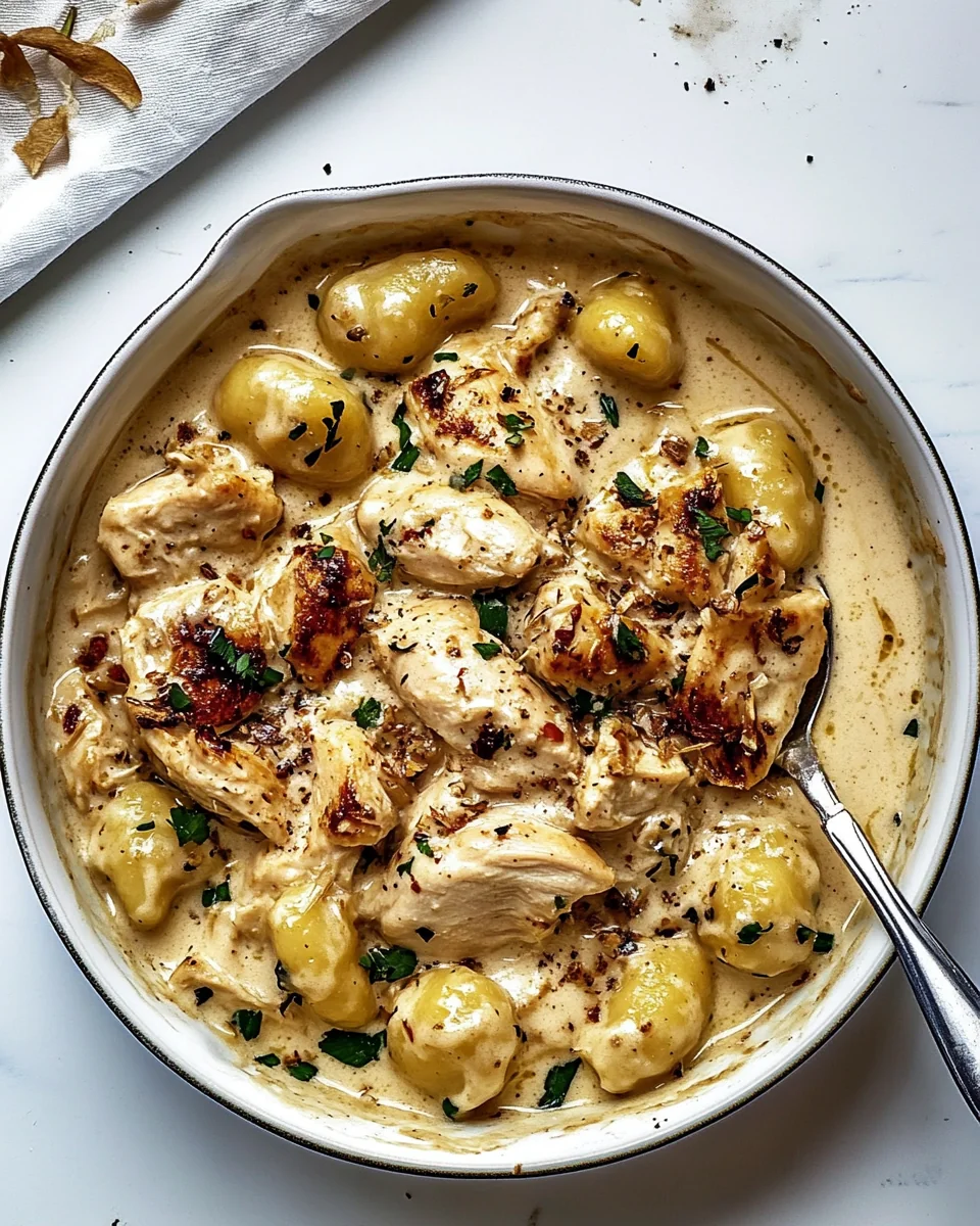 Creamy Chicken and Gnocchi Made Simple and Delicious - additional image