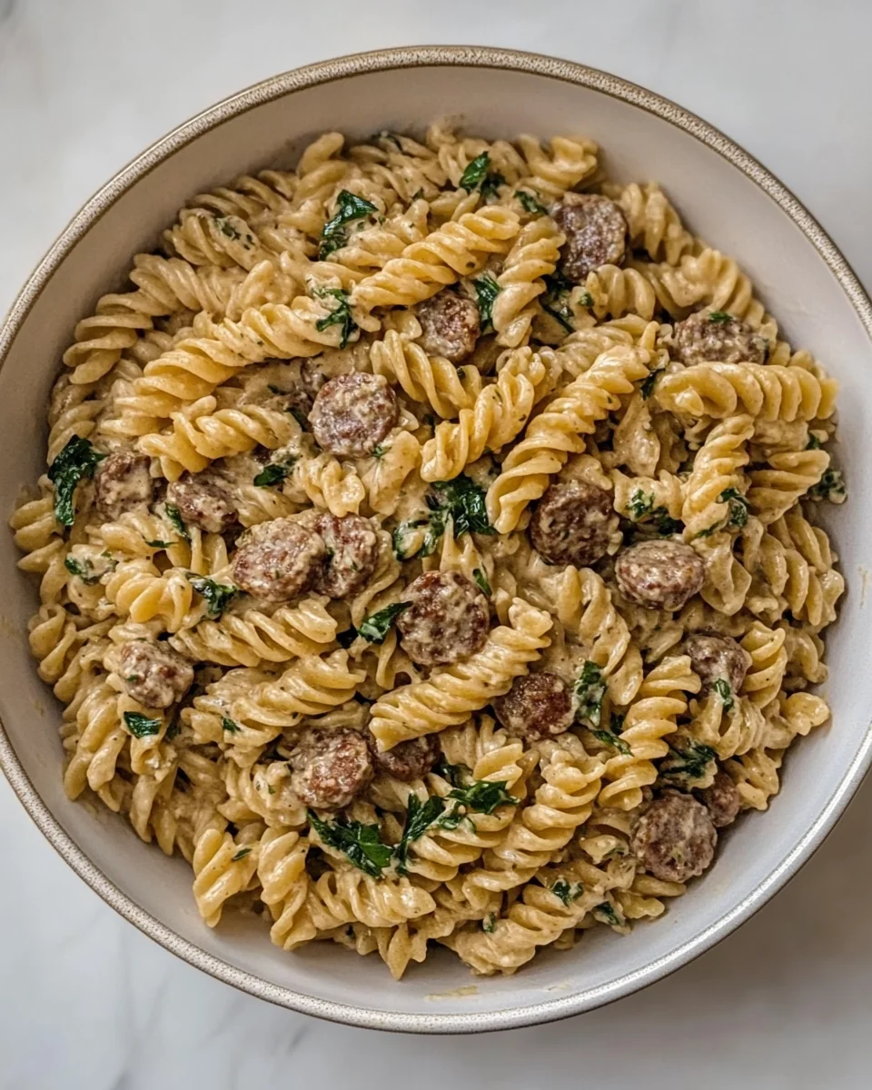 Creamy Homemade Italian Sausage Pasta - additional image
