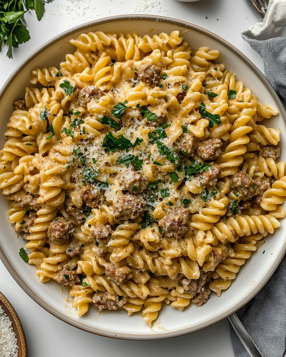 Creamy Homemade Italian Sausage Pasta - additional image
