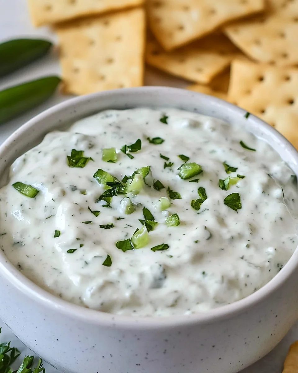 Creamy Jalapeno Dip: Simple And Delicious Party Favorite