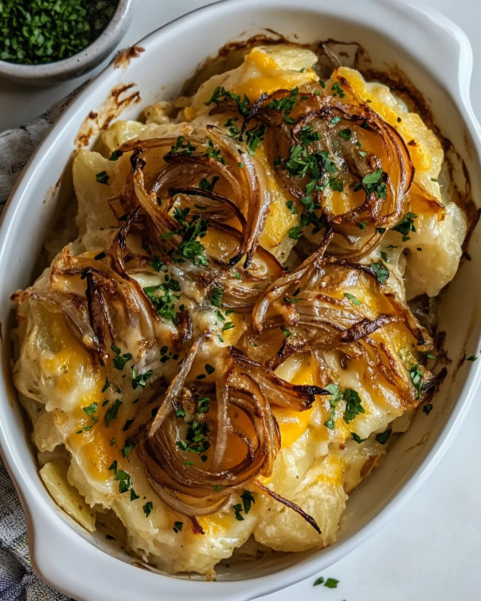 Crispy Homemade Scalloped Potatoes for Comforting Meals - additional image