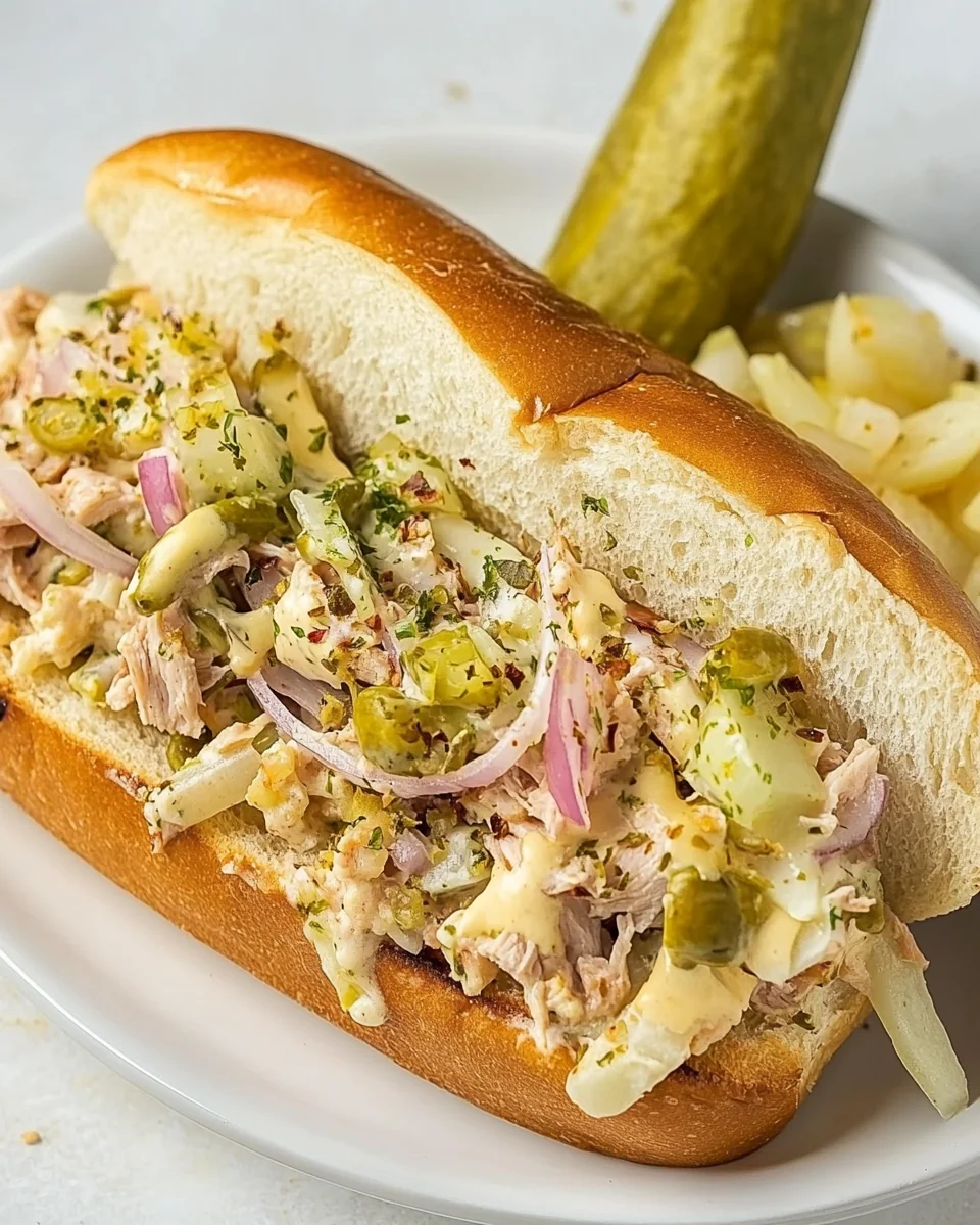 Simple Cuban Chopped Grinder Sandwich - additional image