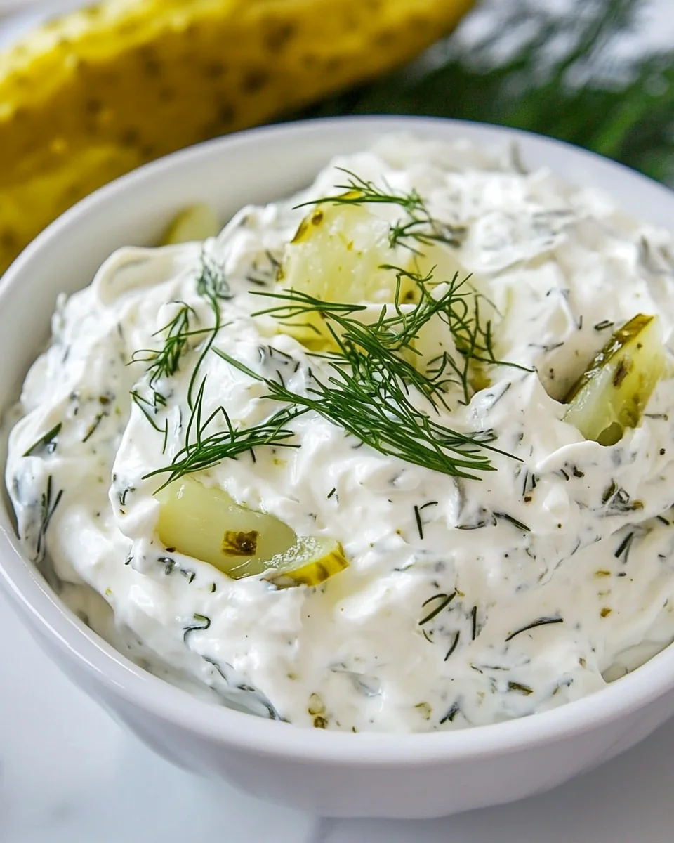 Creamy Dill Pickle Spread For A Delicious Snack - additional image