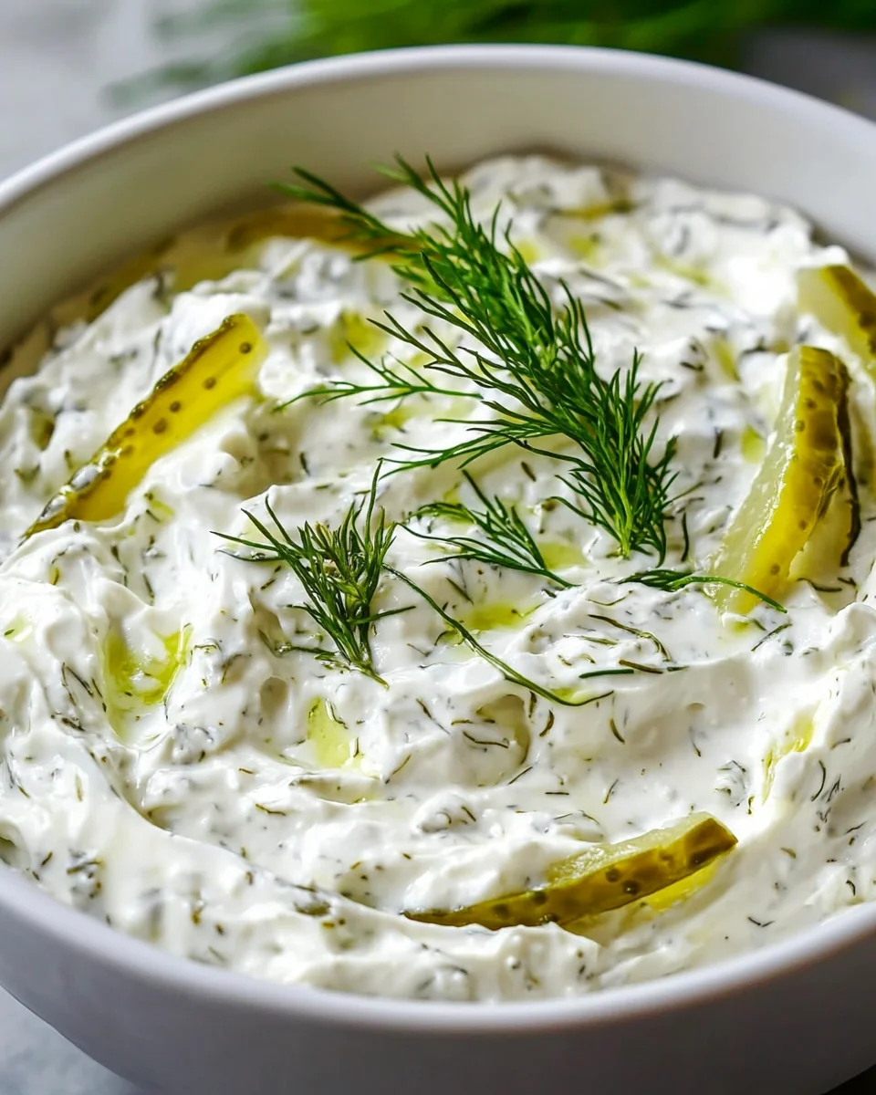 Creamy Dill Pickle Spread For A Delicious Snack
