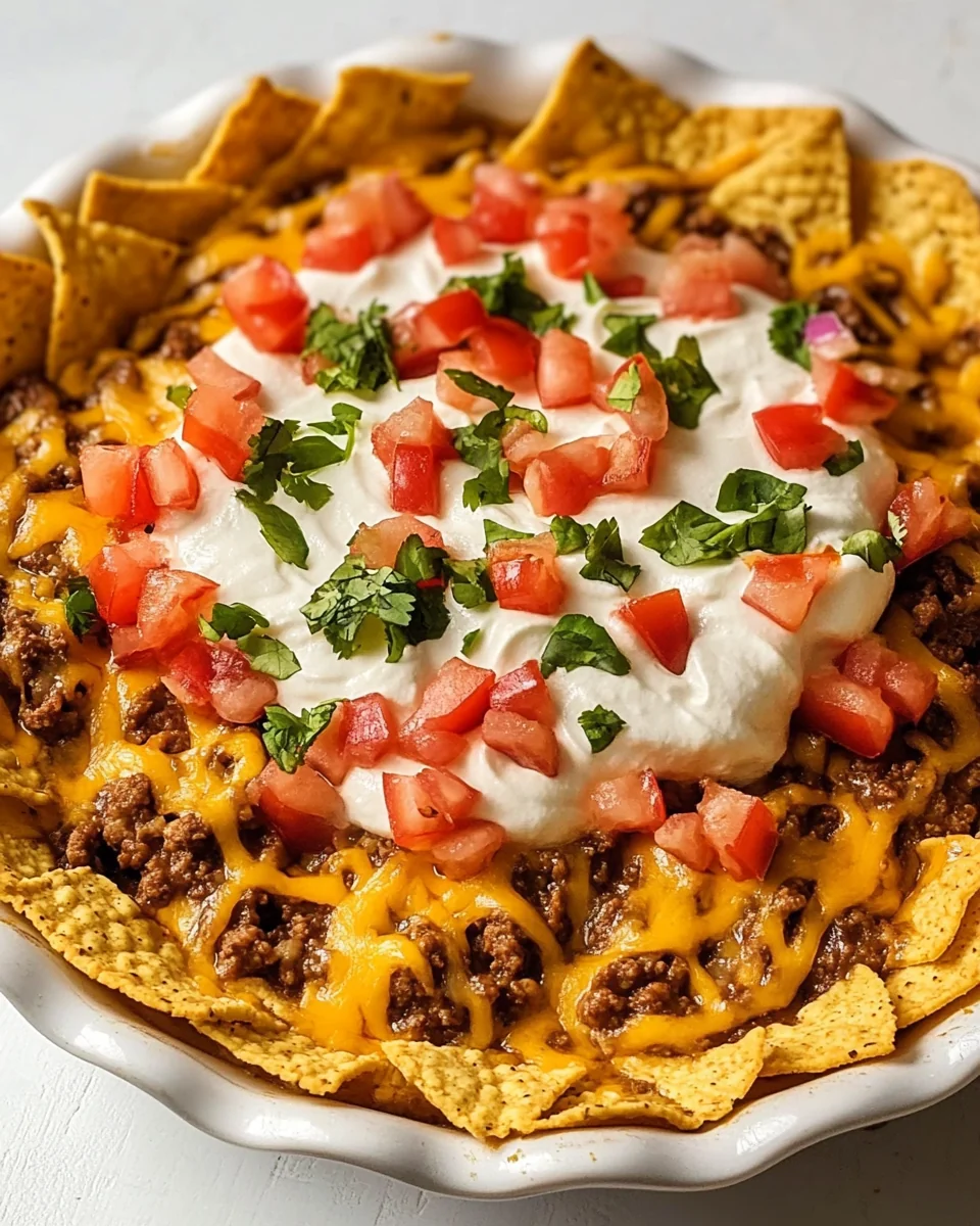 Savory Homemade Dorito Taco Pie - additional image