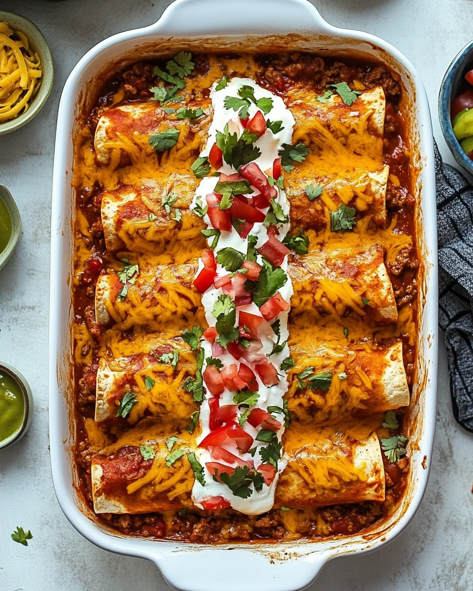 Simple Beef Enchiladas Made From Scratch - additional image