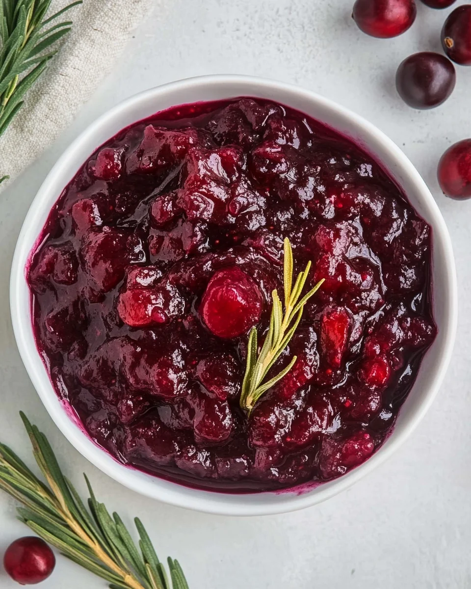 Simple Homemade Cranberry Sauce - additional image