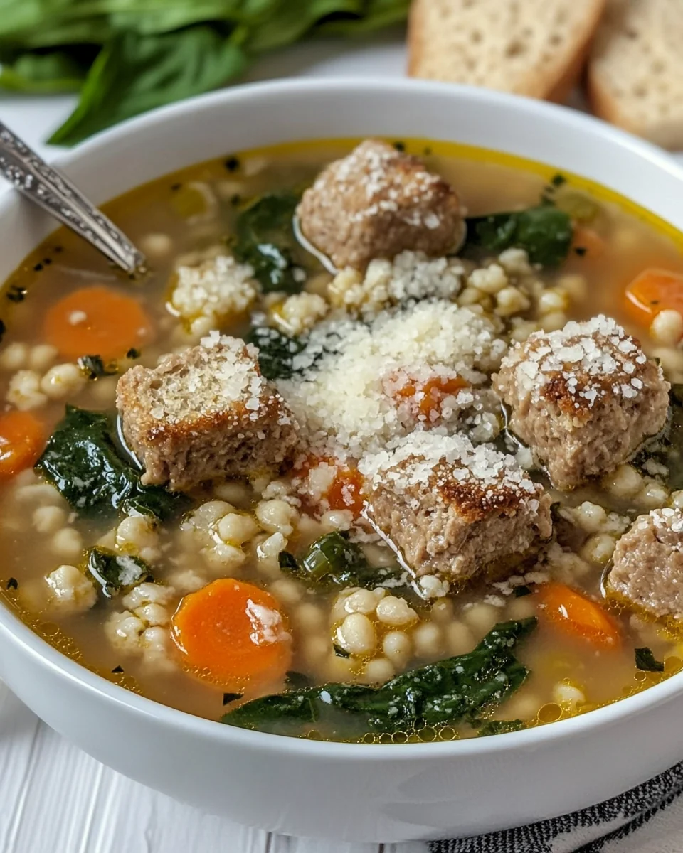 Simple Italian Wedding Soup Recipe - additional image