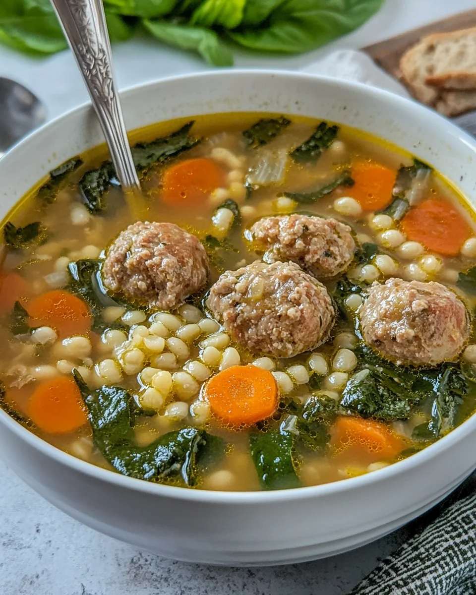 Simple Italian Wedding Soup Recipe - additional image
