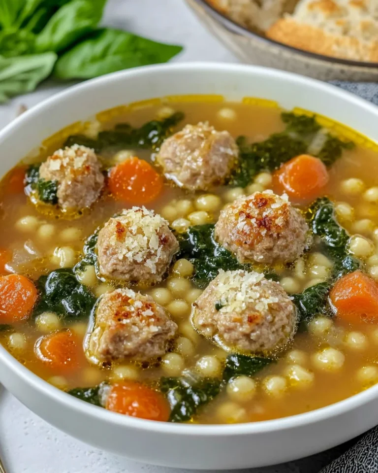 Simple Italian Wedding Soup Recipe