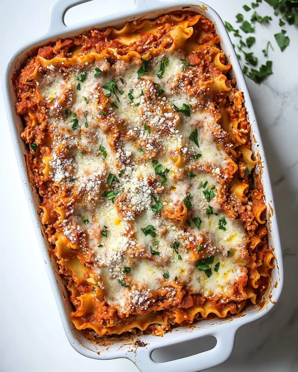 Simple Lasagna Casserole Delight - additional image