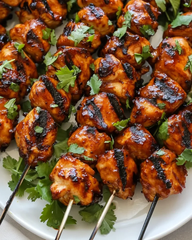 Savory Firecracker Chicken Skewers for a Perfect Summer BBQ