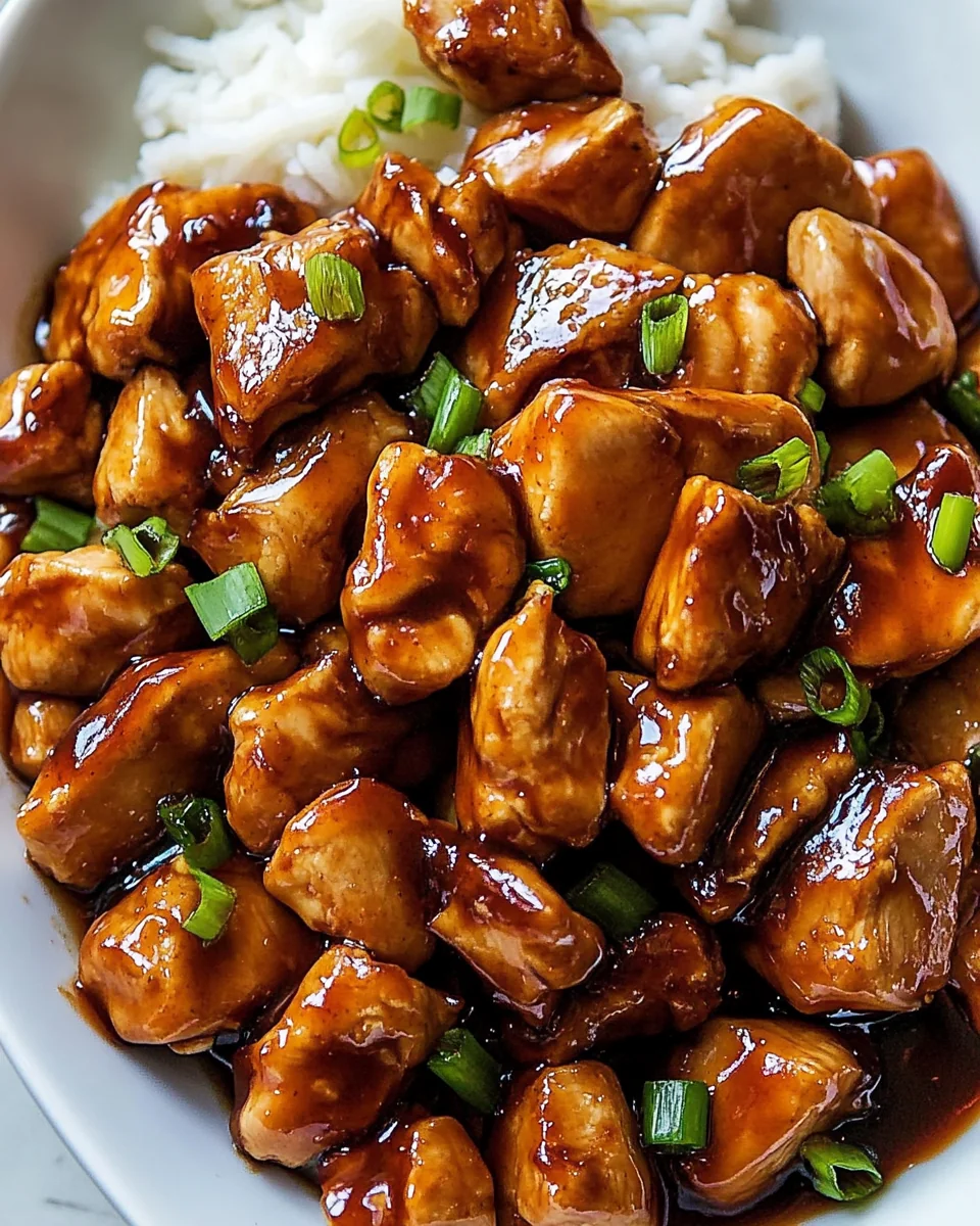 Savory Homemade Bourbon Chicken Recipe - additional image