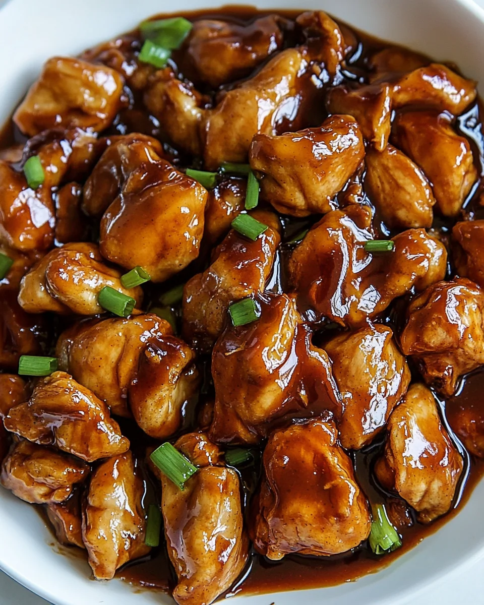 Savory Homemade Bourbon Chicken Recipe