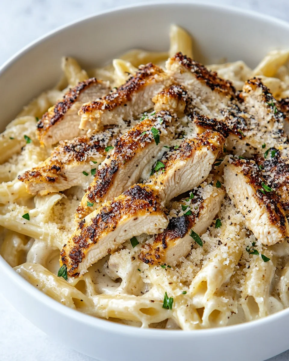 Creamy French Onion Chicken Pasta Delight