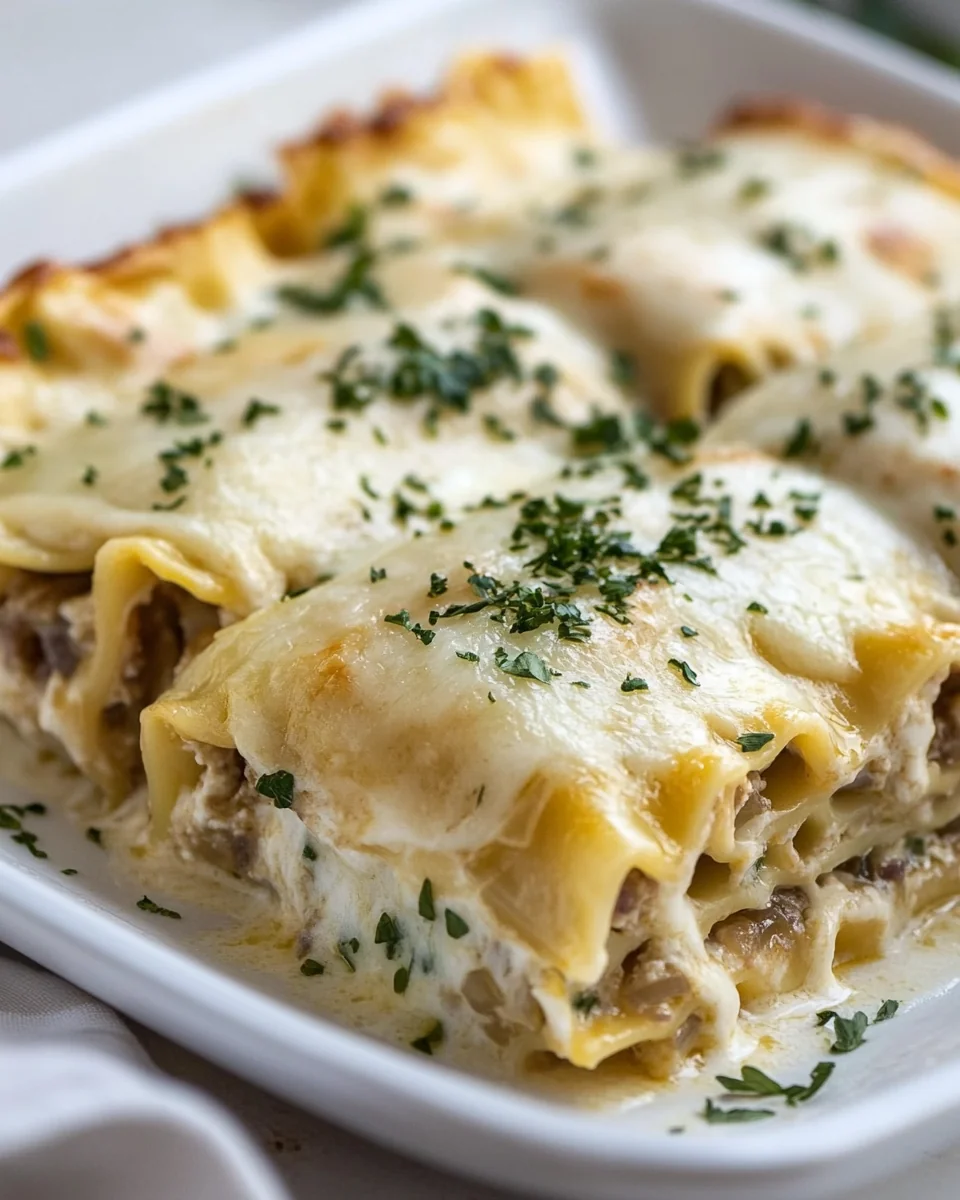 Savory French Onion Lasagna Roll Ups - additional image
