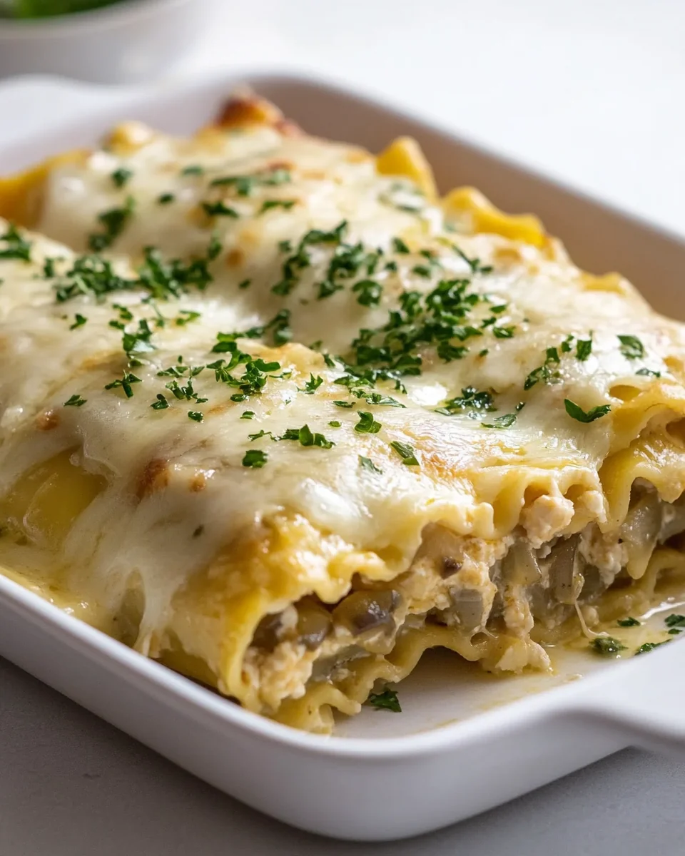 Savory French Onion Lasagna Roll Ups - additional image