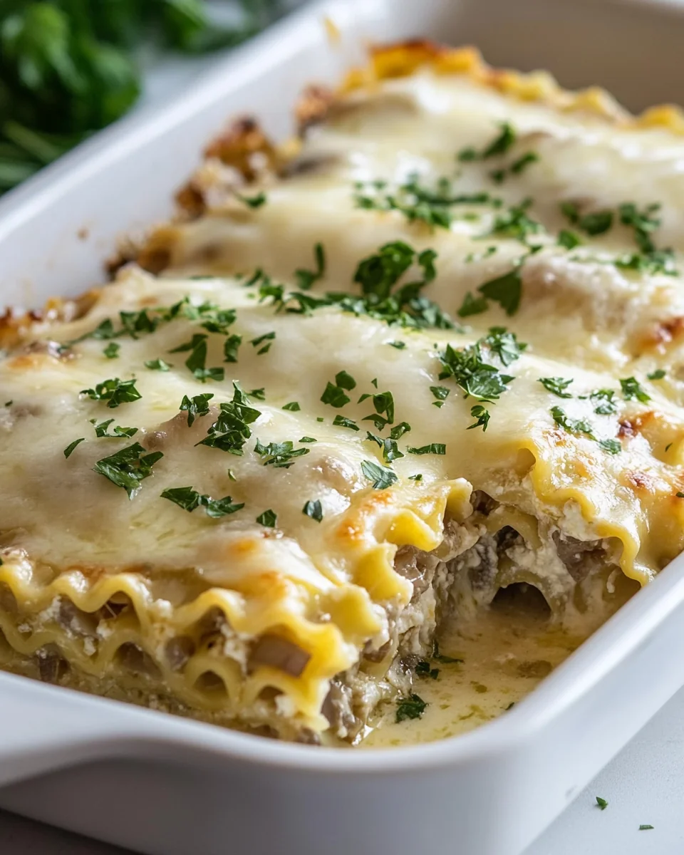 Savory French Onion Lasagna Roll Ups