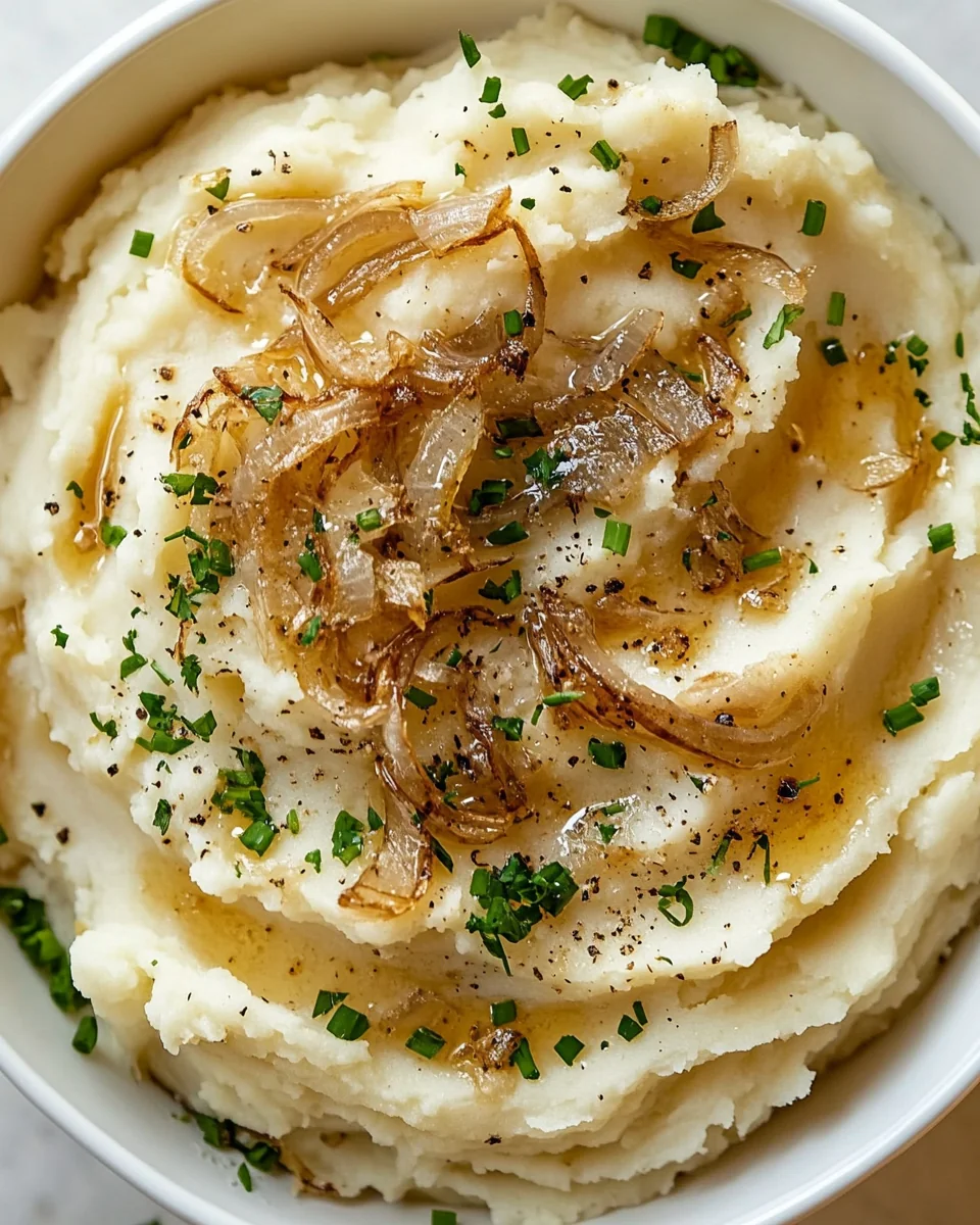 Savory French Onion Mashed Potatoes - additional image
