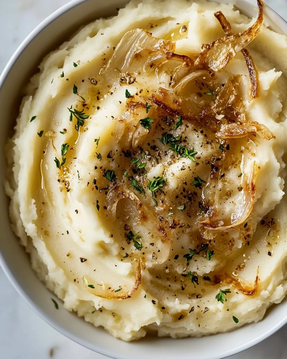 Savory French Onion Mashed Potatoes - additional image