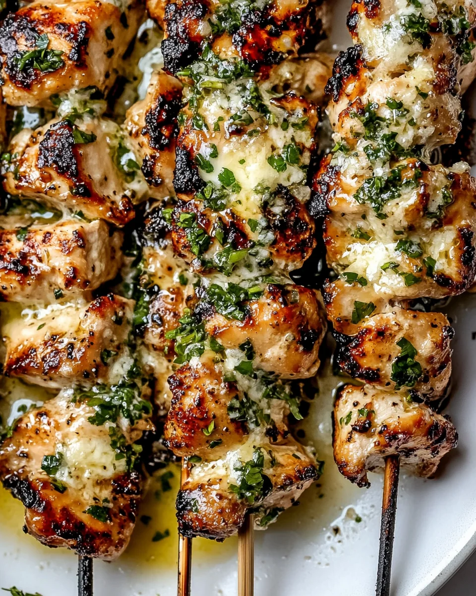Garlic Parmesan Chicken Skewers: Simple and Delicious Grilled Treats - additional image