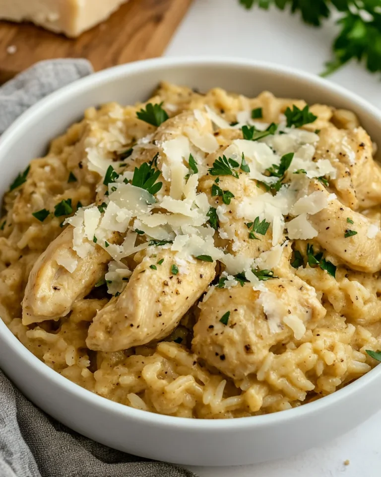 Garlic Parmesan Chicken and Rice: A Simple One-Pot Meal