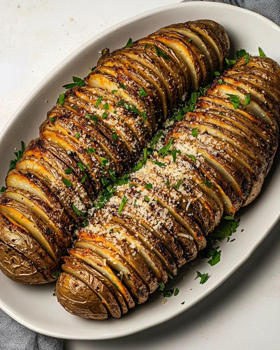 Garlic Parmesan Hasselback Potatoes Made Simple and Delicious - additional image