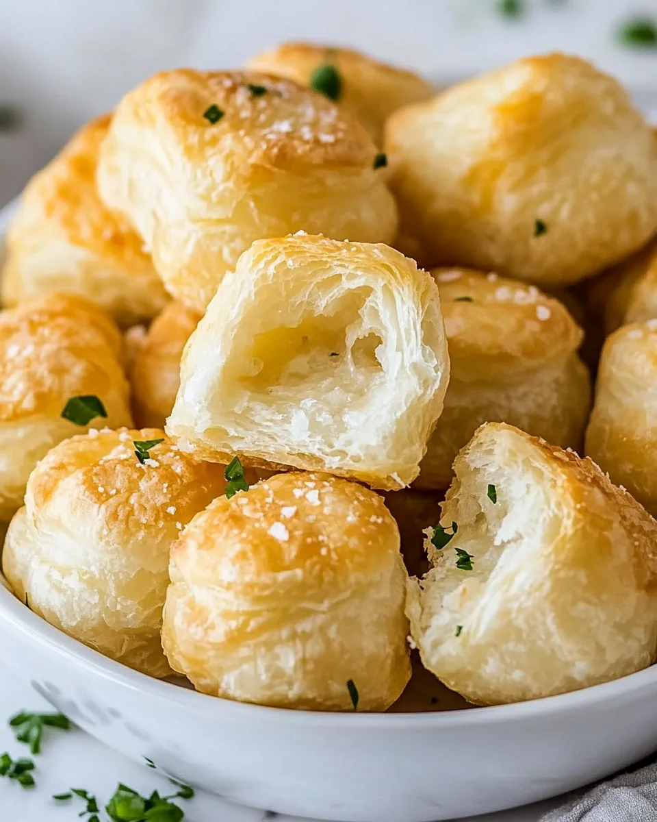 Savory Garlic Parmesan Puffs Made From Scratch - additional image