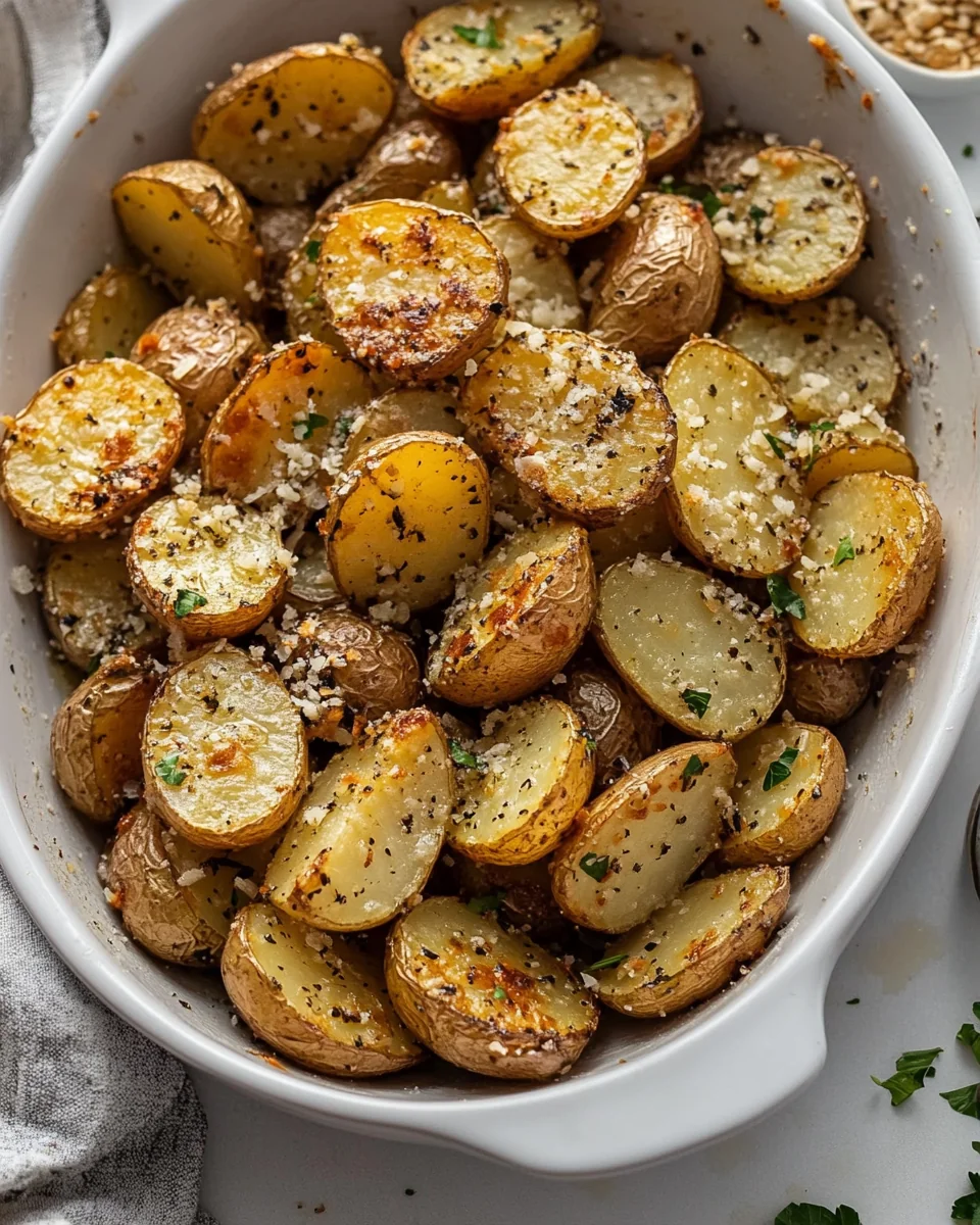 Garlic Parmesan Roasted Potatoes That Are Crispy and Flavorful - additional image