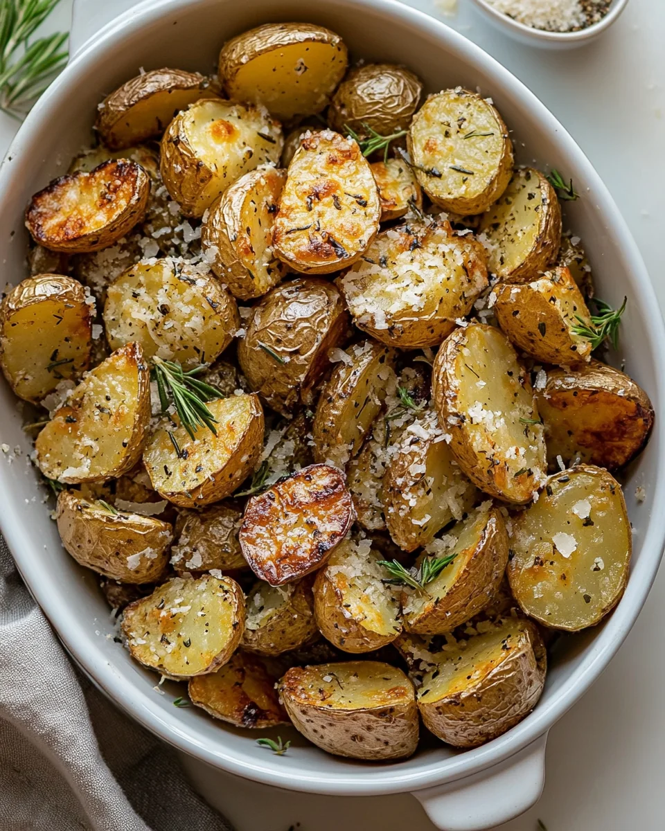 Garlic Parmesan Roasted Potatoes That Are Crispy and Flavorful - additional image