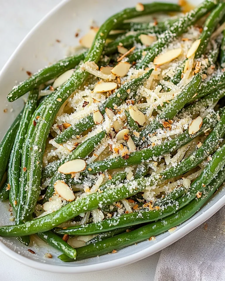 Simple and Delicious Green Beans Almondine