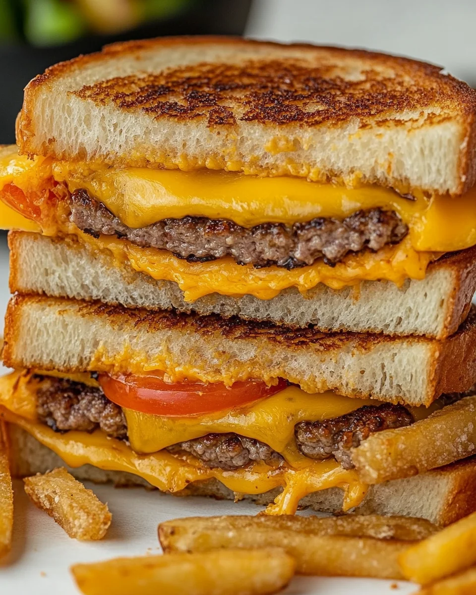 Perfect Grilled Cheese Burgers - additional image