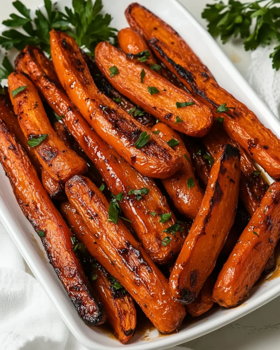 Honey Balsamic Glazed Carrots: A Simple and Delicious Side