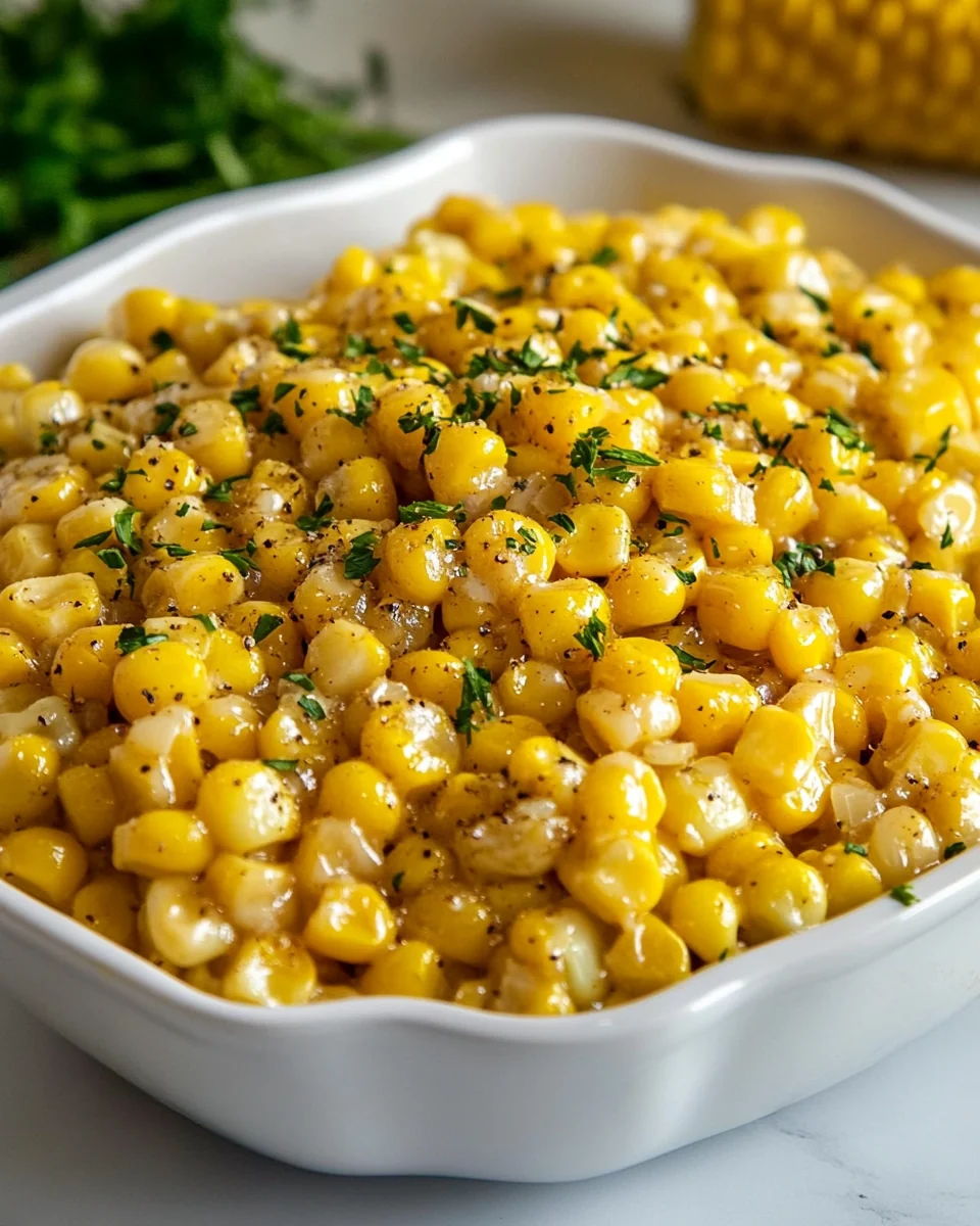 Honey Butter Fresh Corn Skillet - additional image