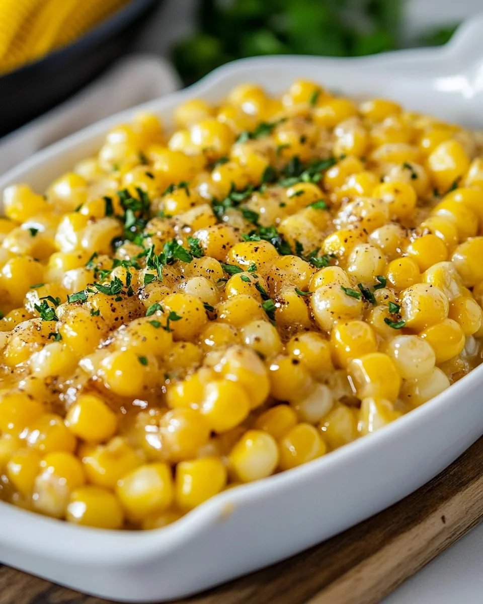 Honey Butter Fresh Corn Skillet - additional image