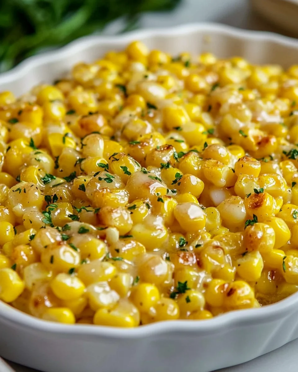Honey Butter Fresh Corn Skillet