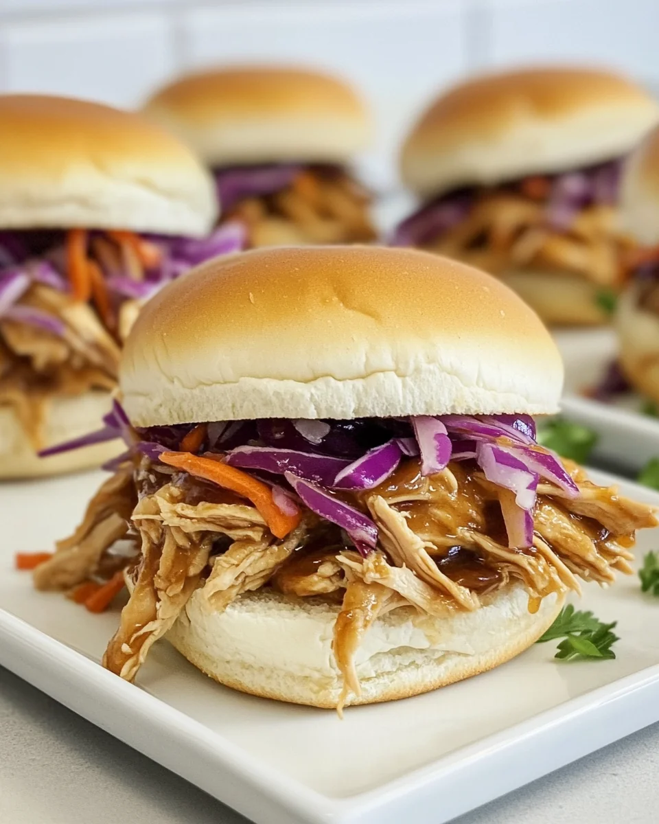 Delicious Honey Garlic Chicken Sliders for a Cozy Night - additional image