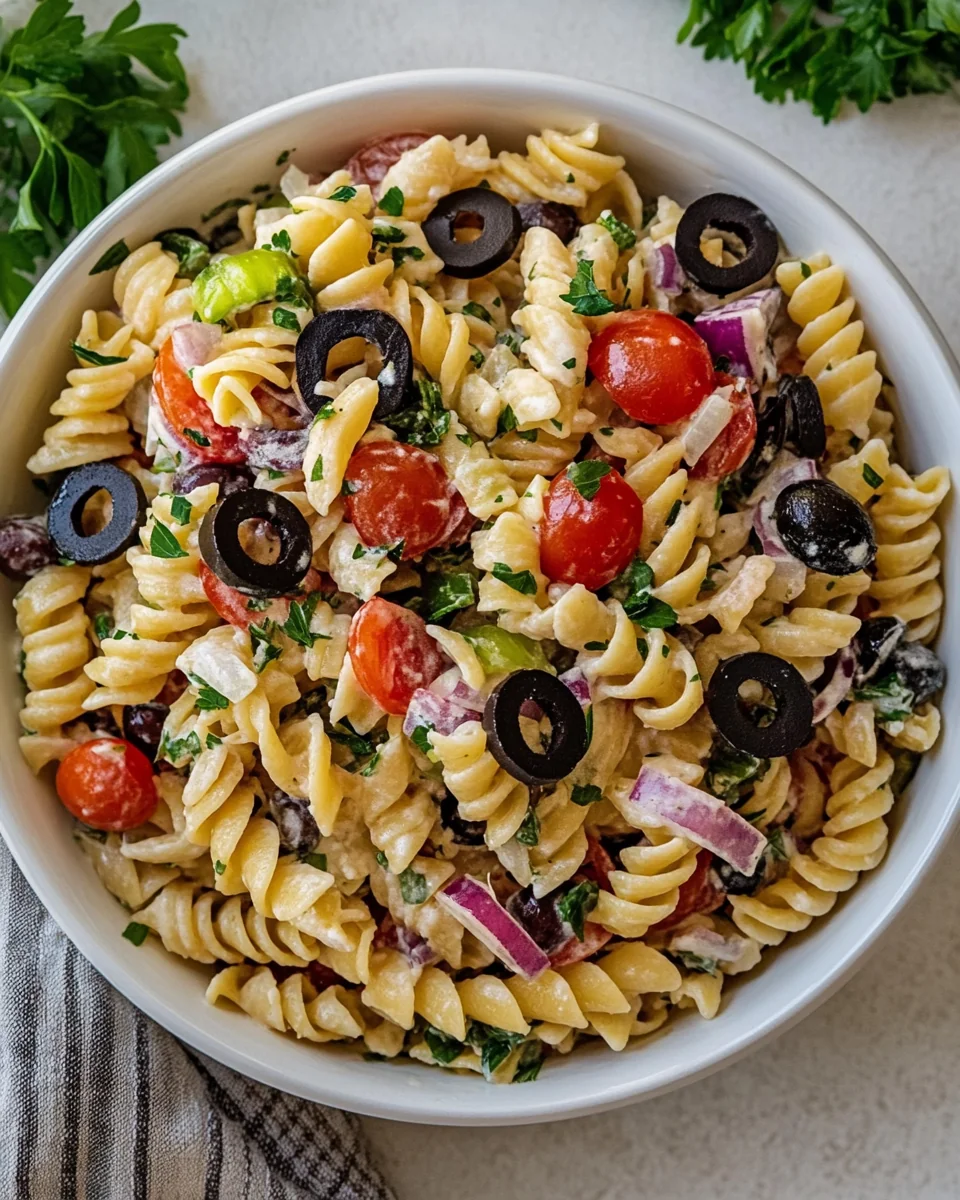 Fresh Italian Pasta Salad For A Perfect Summer Meal - additional image