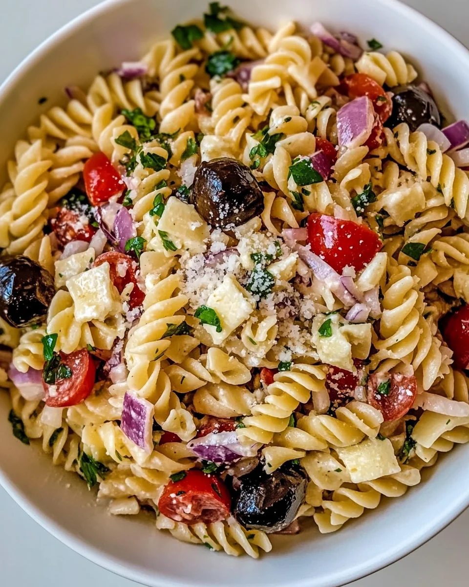 Fresh Italian Pasta Salad For A Perfect Summer Meal - additional image