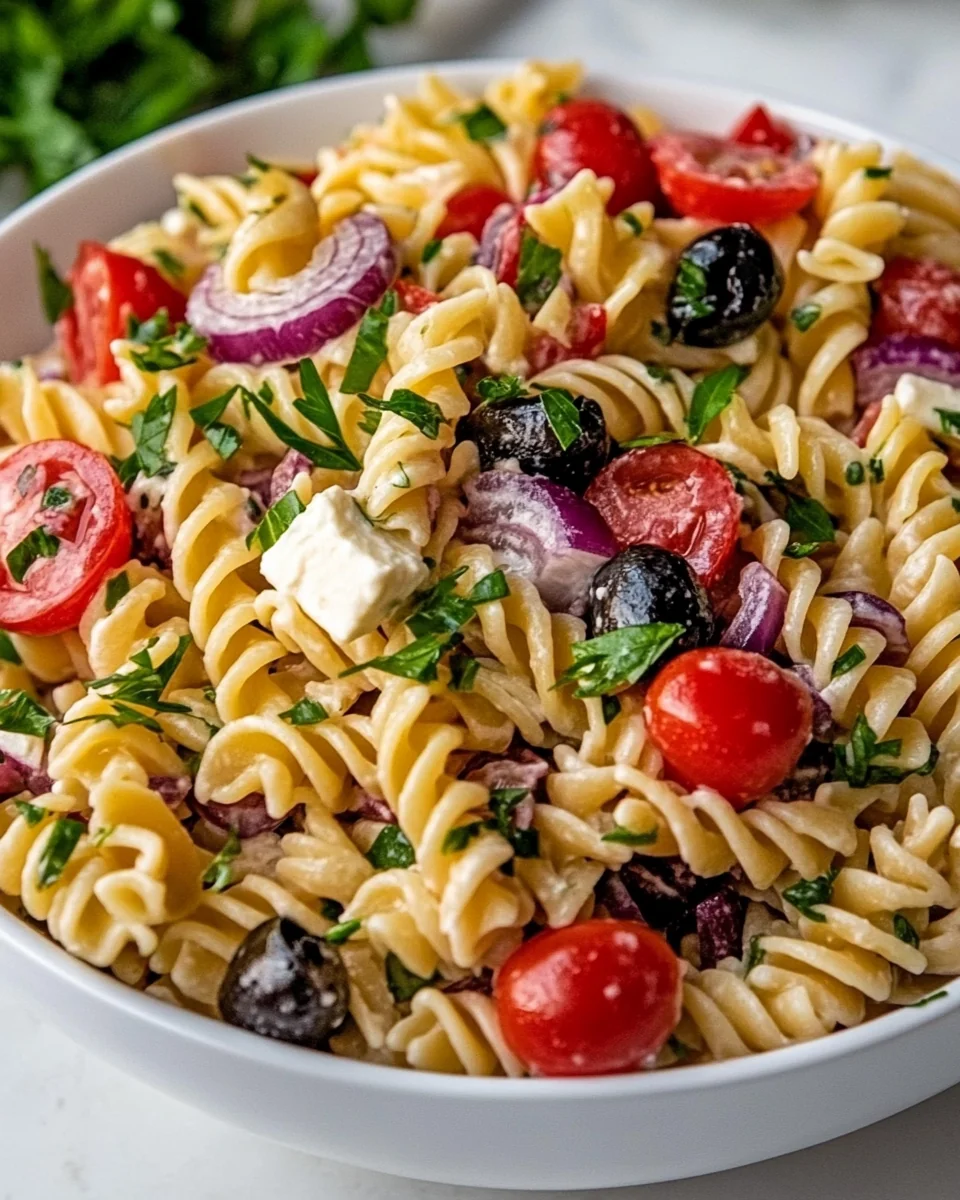 Fresh Italian Pasta Salad For A Perfect Summer Meal - additional image