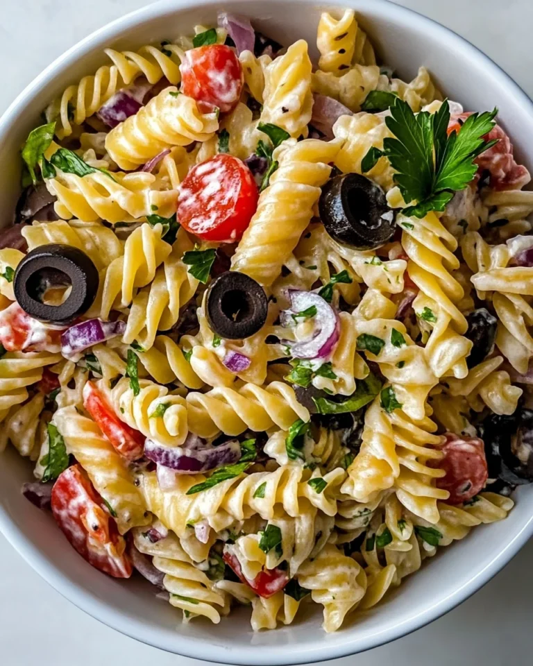 Fresh Italian Pasta Salad For A Perfect Summer Meal
