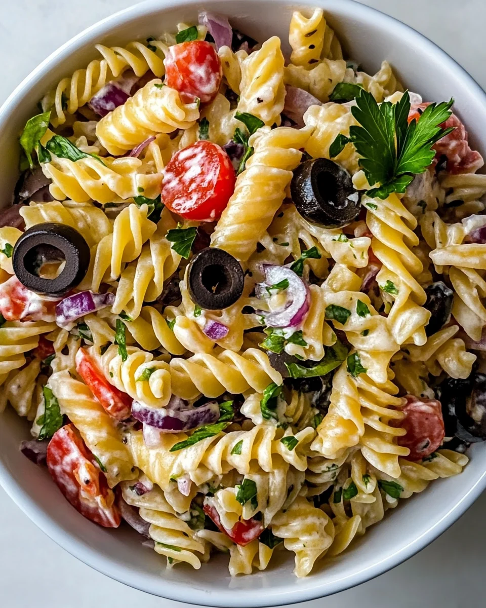 Fresh Italian Pasta Salad For A Perfect Summer Meal