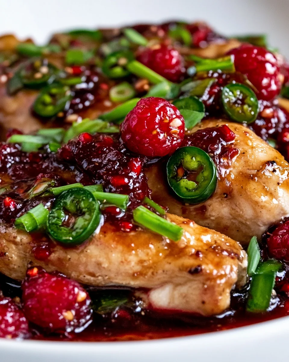 Spicy Sweet Jalapeno Raspberry Chicken - additional image