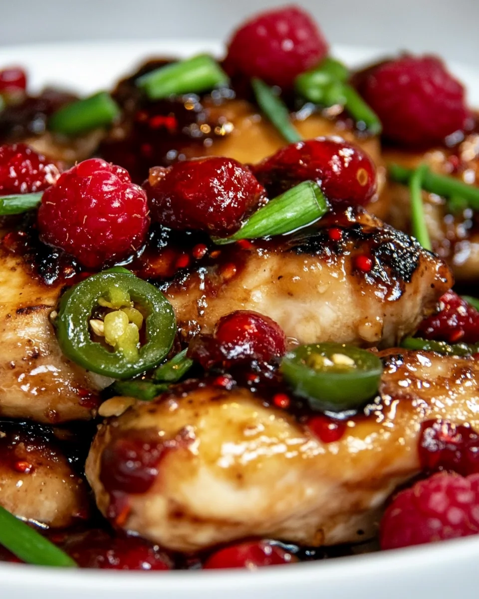 Spicy Sweet Jalapeno Raspberry Chicken - additional image