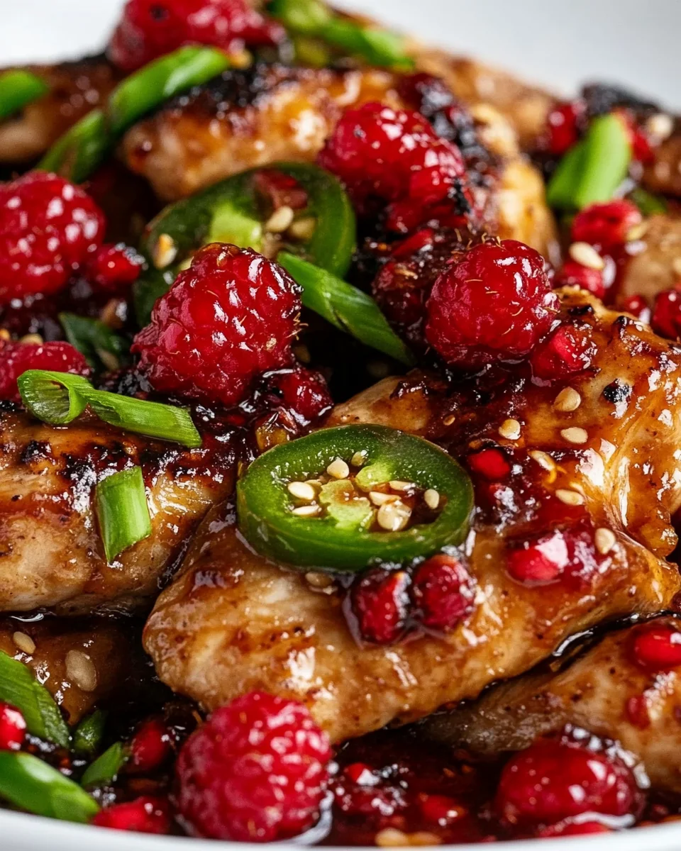 Spicy Sweet Jalapeno Raspberry Chicken - additional image