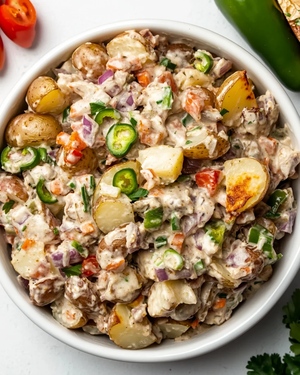 Delicious Jalapeño Popper Roasted Potato Salad - additional image