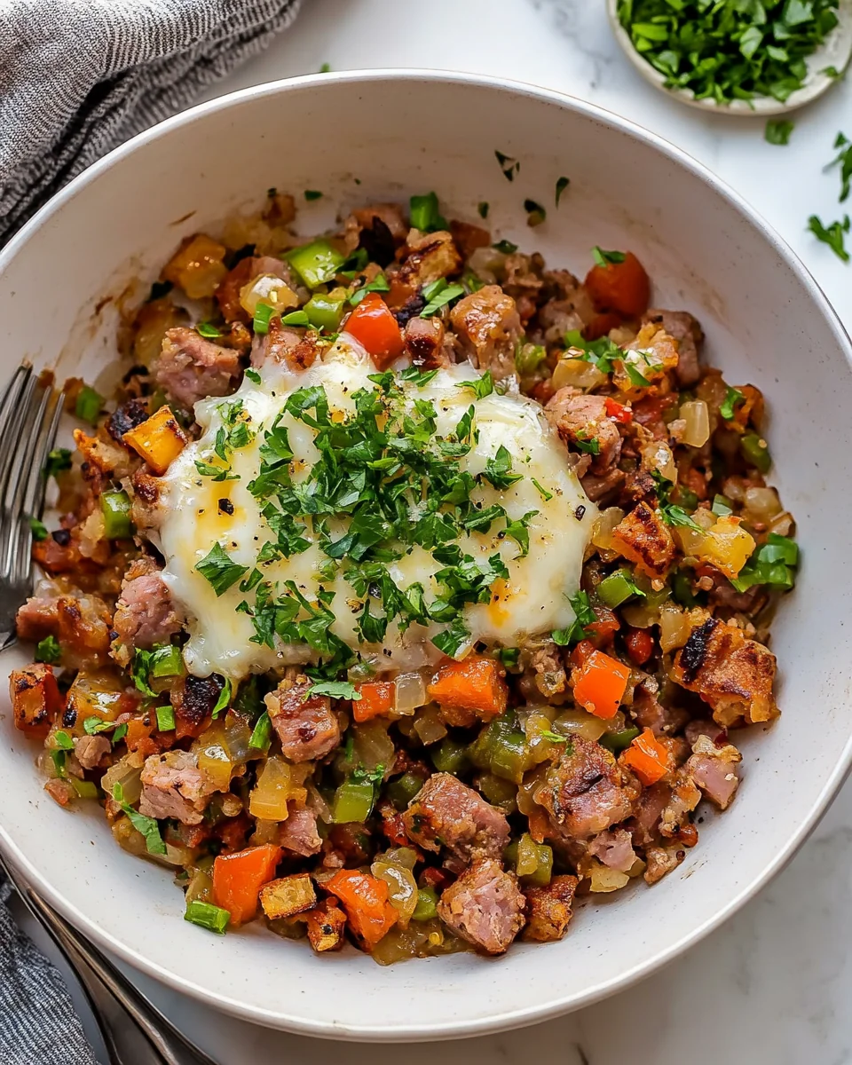 Simple Kielbasa Hash for a Hearty Breakfast - additional image