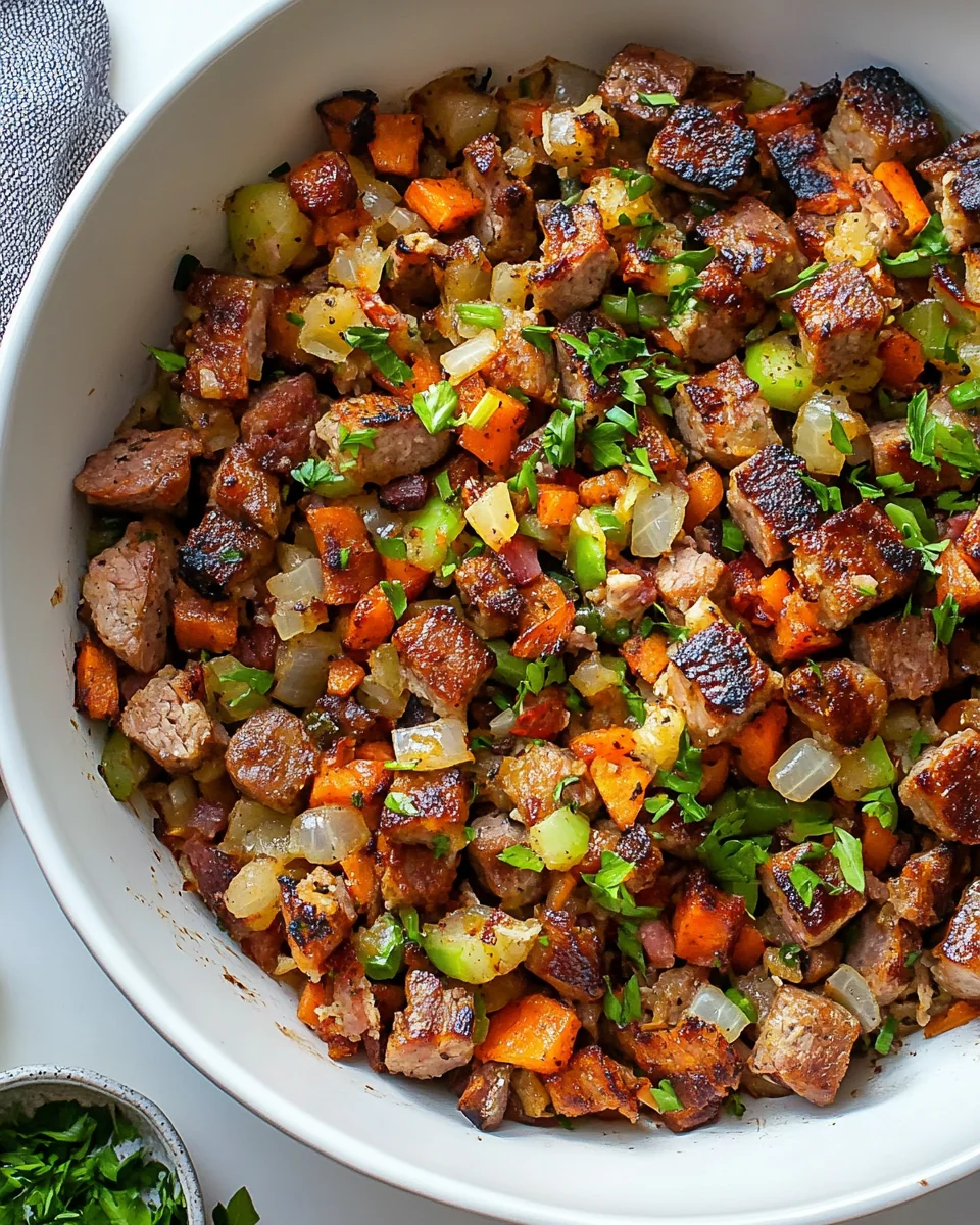 Simple Kielbasa Hash for a Hearty Breakfast - additional image