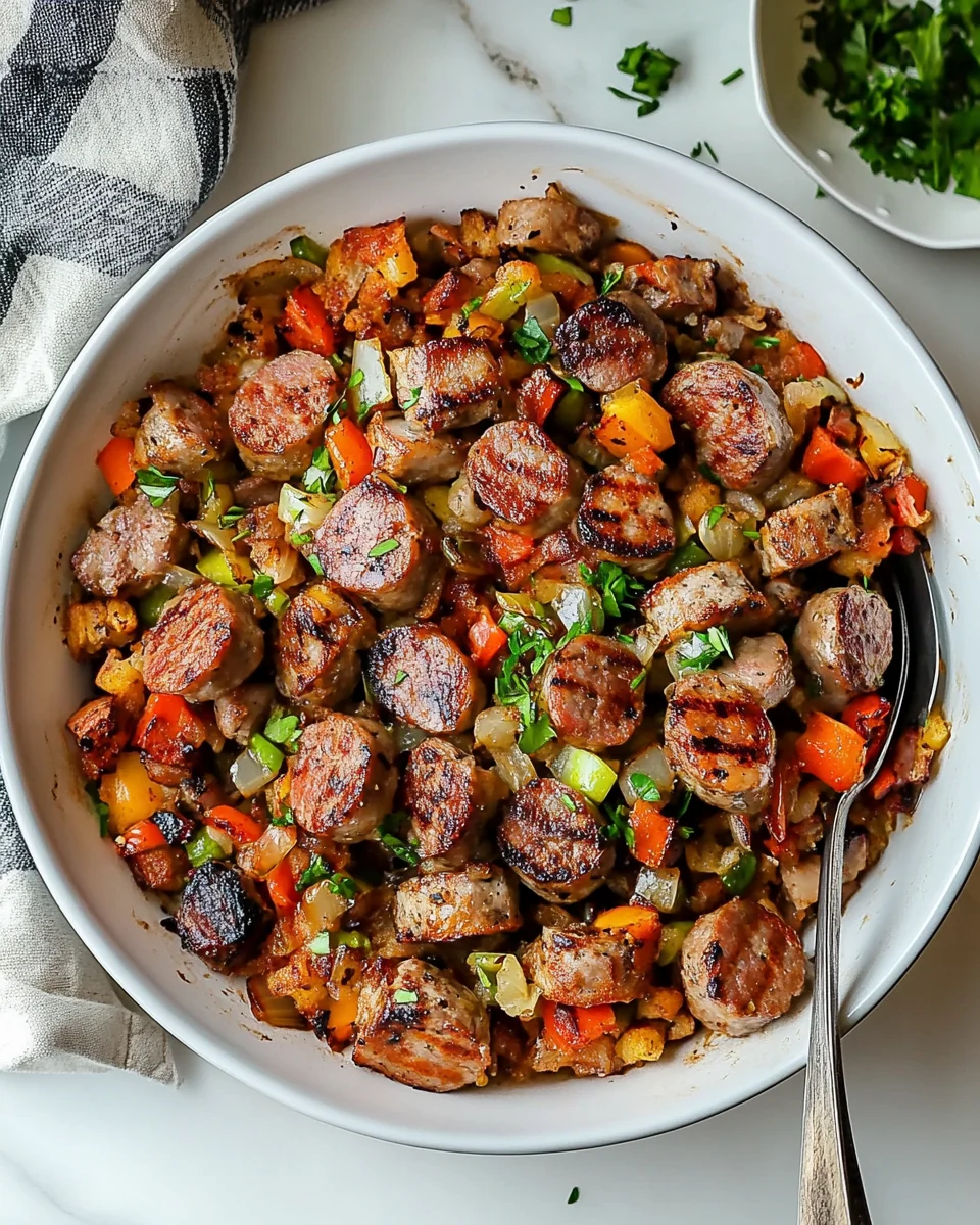 Simple Kielbasa Hash for a Hearty Breakfast - additional image